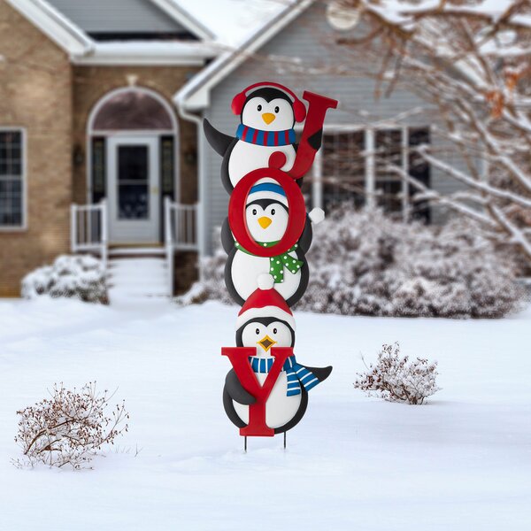 1 Set Snowman Decoration Eye-catching Wear Resistant Wood DIY Christmas Snowman Building Ornaments Set for Home Red Wood, Size: Small