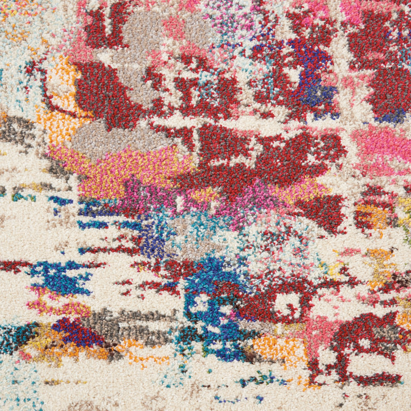 Abstract Indoor Rug, Rectangle 5'3" x 7'3"