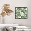 Floral, sauge, fleurs vertes, chalet VI, reproduction d'art non encadrée-1461056687