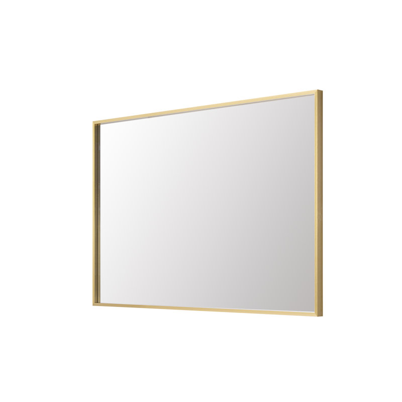 Miroir mural Younus, Doré, 42" x 30"