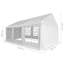 Overkamp 6m x 4m Steel Party Tent-784691935