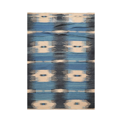 Ivane Wool Ikat Indoor / Outdoor Rug