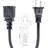 5 Core AC Power Cord 15 Ft US Polarized Male to Female 2 Prong Extension Cable EXC BLK 15FT-88545795