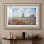 Champs de tulipes avec le moulin de Rijnsburg, 1886 - Claude Monet - Reproduction encadrée sur mesure-853773868-853773879-853773885