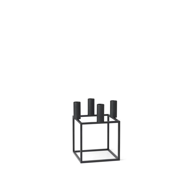 Kubus Candelabra, Black