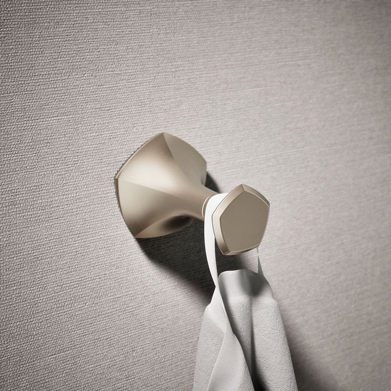 Occasion Wall Mounted Robe Hook, Bronze brossé vibrant