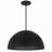 24 Inch Diameter Integrated Led Black Pendant