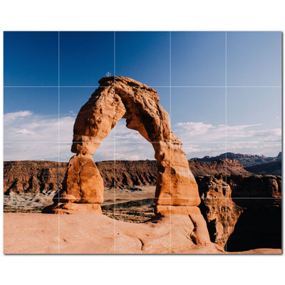 12'' x 12'' Satin Ceramic Decorative Mural
