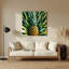 Art mural en métal Botanical Pineapple Plant-686482400