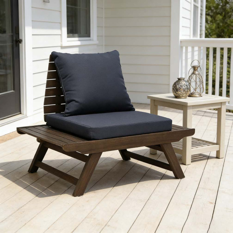 CHAISE CLUB EXTÉRIEURE, Gris foncé