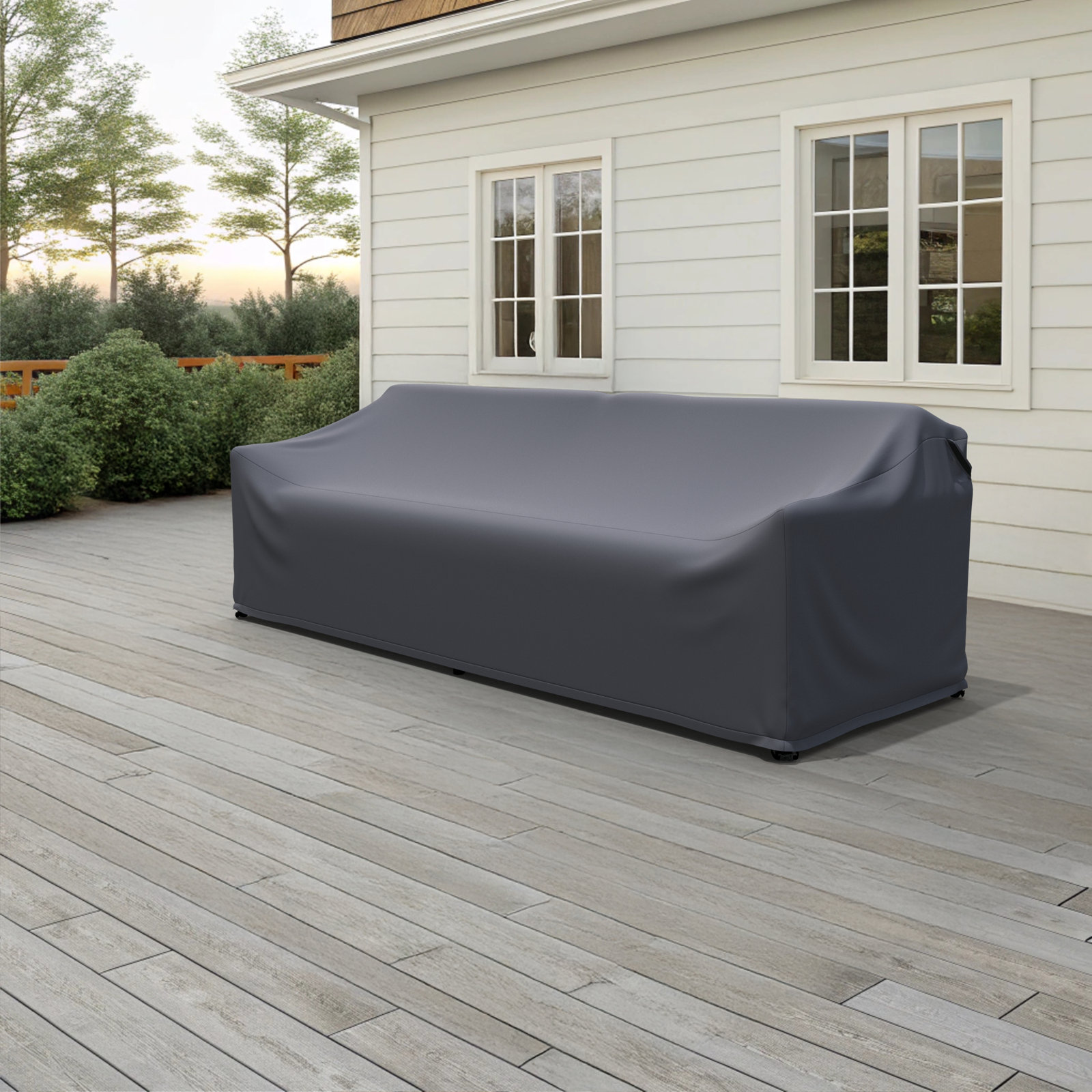 Esme 87'' Wide Rectangle Patio Sofa Cover