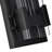Elgin 1-Light Classic Dimmable Flush Mounted Wall Sconce in Matte Black with Clear Acrylic Shade