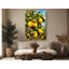 Peinture sur toile texturée citron: art mural de cuisine italienne, décor de maison de campagne-118674696