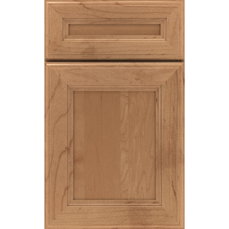 Dwelling Value Bramley Door Sample, Golden Isle/Stone Glaze, Maple