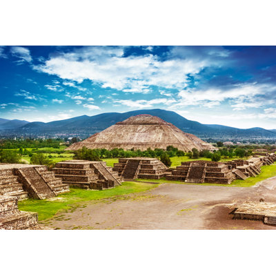 Esai Mexico by Anna_Om - Wrapped Canvas Print