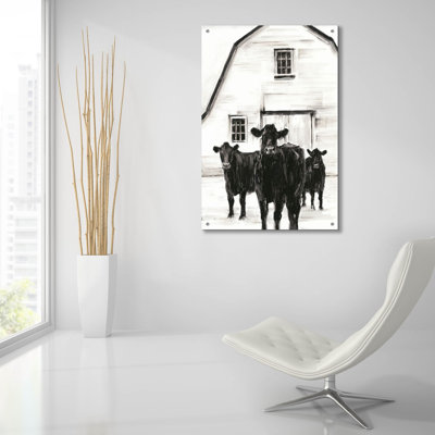 «Stand Around 2» par Ethan Harper, art mural en verre acrylique