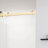 Sliding Frameless Soft-Close Shower Door For Bathroom-117950974