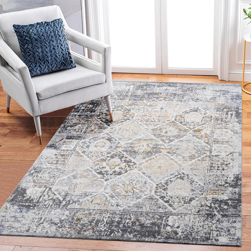 Area Rug, PAYAS Collection Multi / Traditional, Rectangle 6'7" x 7'9"