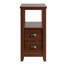 Table de chevet 2 tiroirs Mcintire