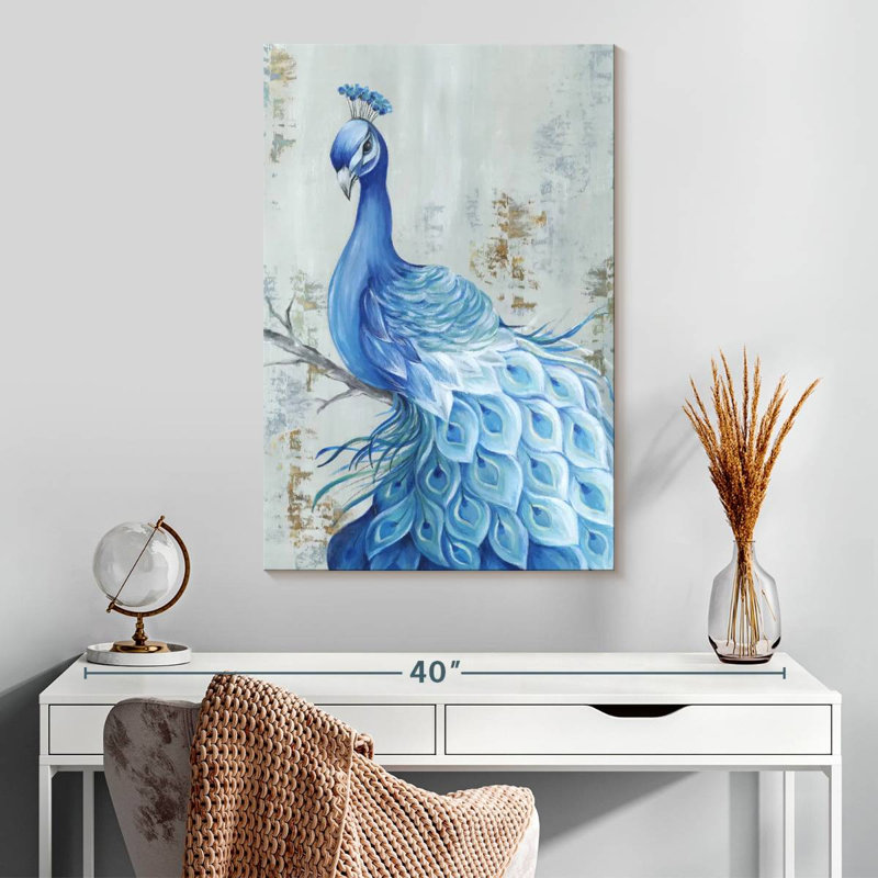 Brampt Peacock Paradise, H 30 po x l 20 po