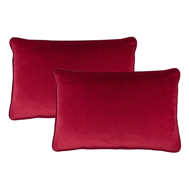  Lumbar Pillow, Red