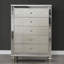 Manar 36 in. Silver Chest