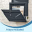 Metal Wall Mounted Post Box