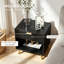 50 cm W Bedside Table-1138376116