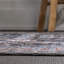 Tapis noir / bleu Sarok All-Over Persan-1523423023
