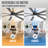 72" Large Ceiling Fan With Light,Remote Control And Quiet DC Motor-1922425405-1922425407