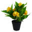 Plastic, Silk Freesia Arrangement in Pot-109341035