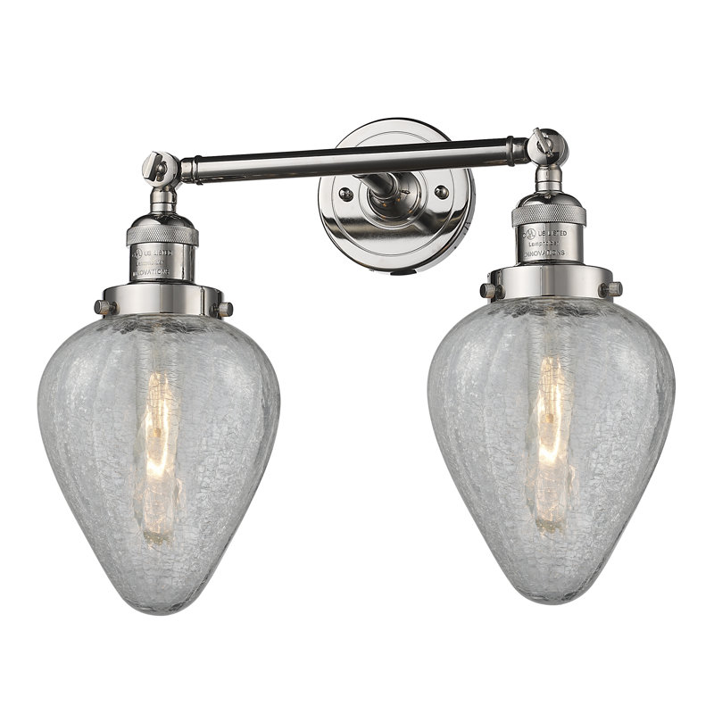 Shauna 2 - Light Dimmable Vanity Light, Polished Nickel