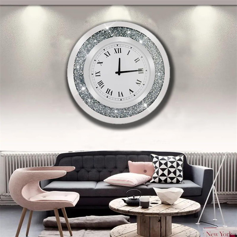 Diamond Wall Clock, Medium