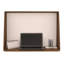 Bureau flottant mural 41 "brun-2135780902