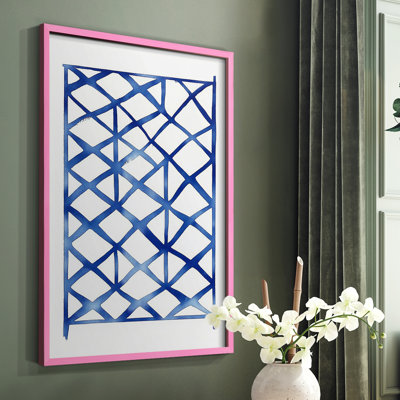 Abstrait, encadré, reproduction encadrée