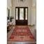 Tapis rouge en coton et polyester à imprimé numérique Nomad Spirit Collection-1570230797