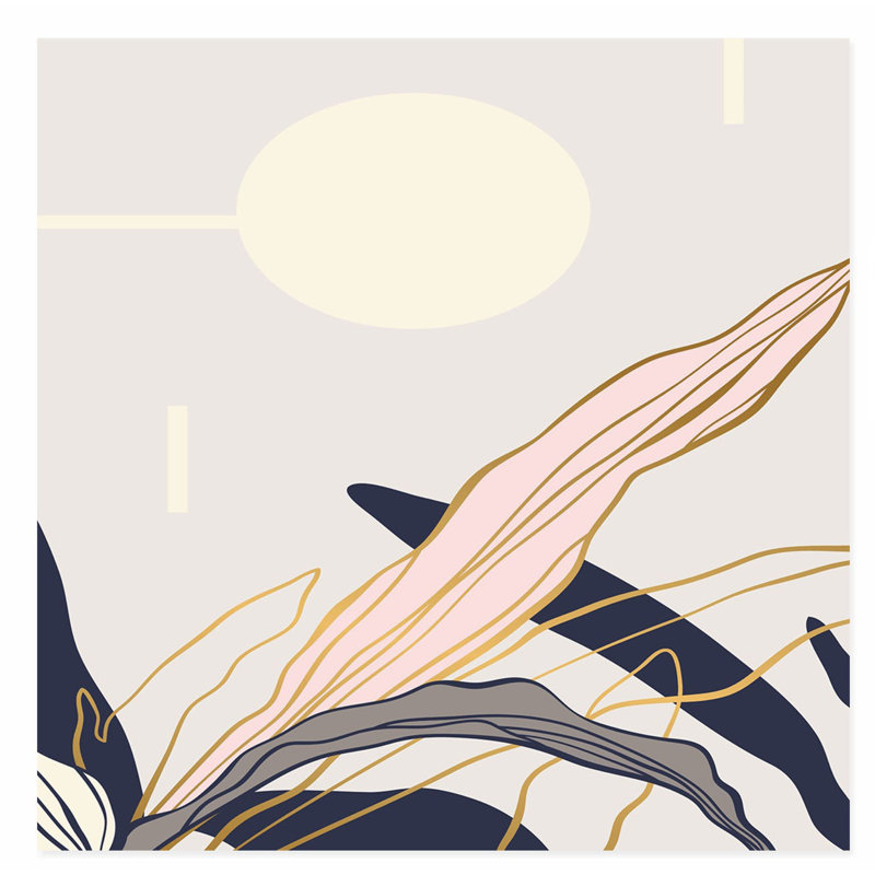 «Botanical Bohemian Botanical III», reproduction d'art non encadrée, H 12 po x l 12 po