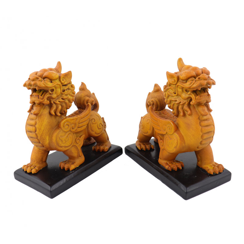 Paire de statues Pi Yao