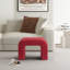Ellecia 25.6'' Boucle Upholstered Waterfall Bench-19396359