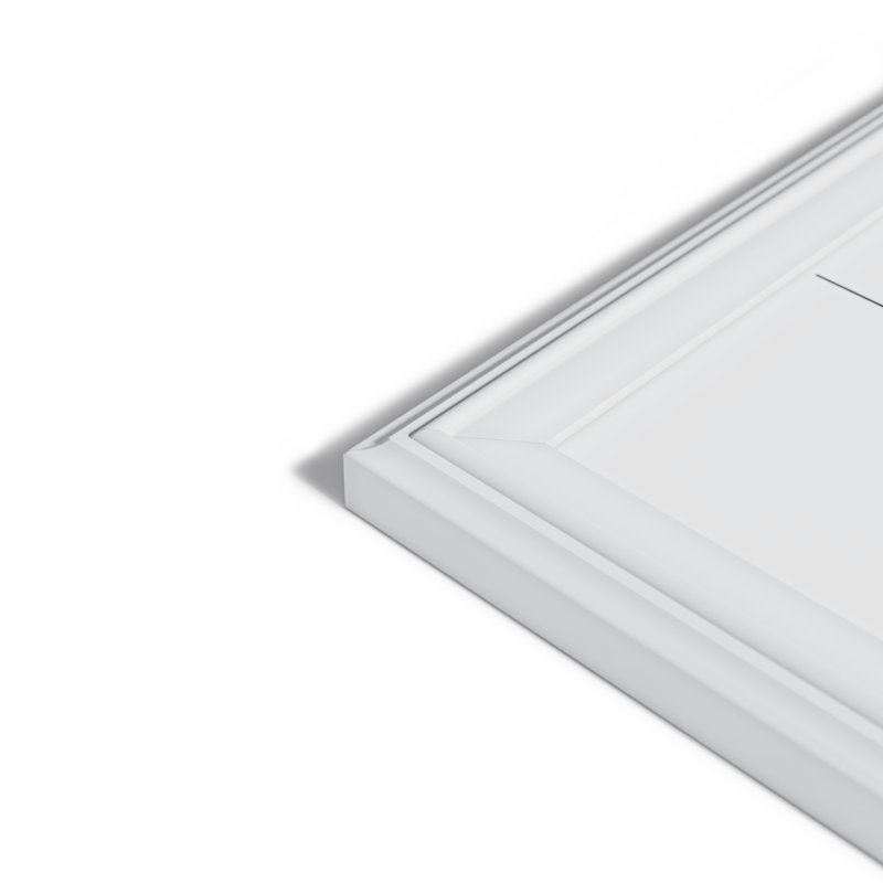 Wall Mounted Magnetic Whiteboard, 40" x 30"