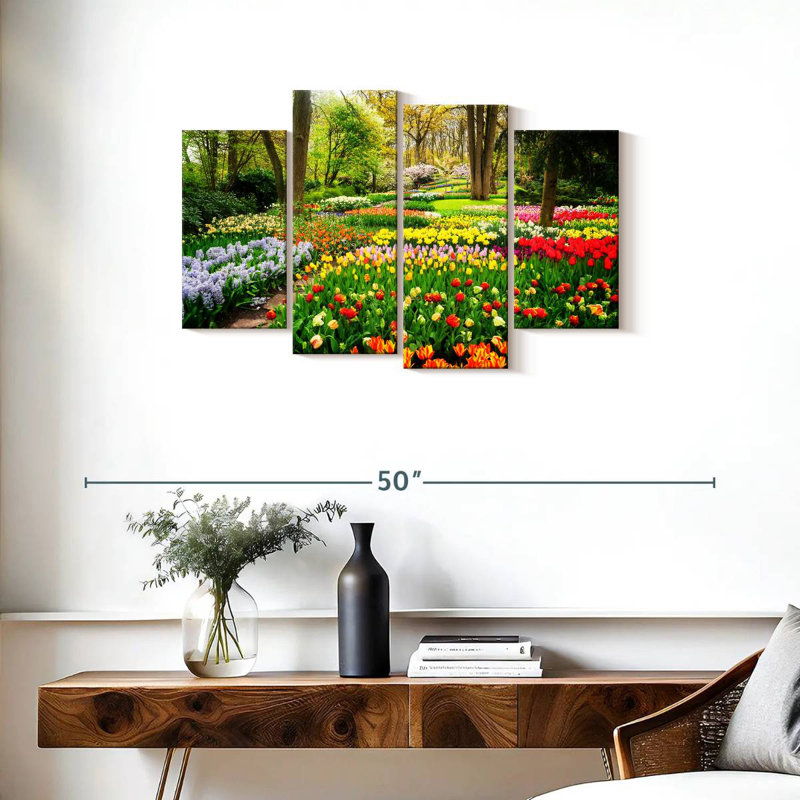 Harnek Tulips Flower, 22" H x 36" W