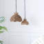Lustre tissé en corde S / 2