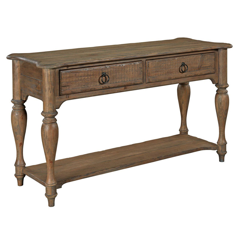 Console en bois massif Kempston