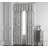 Bella Drapery Linen Damask Room Darkening Rod Pocket Single Curtain Panel-53208072-53208075