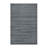 Machine Washable Solid Gray Area Rug-804856161
