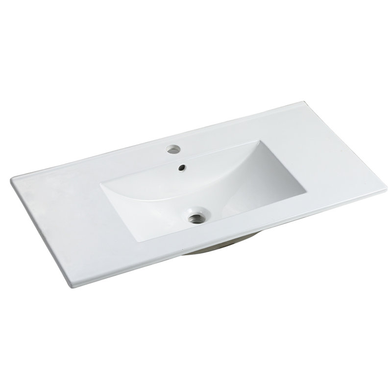 Dessus de meuble-lavabo en céramique - F-BL9090B