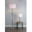 Zeppelin 165cm Silver Traditional Floor Lamp