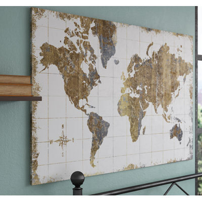 " Gilded Map "