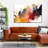 Large Abstract Oil - Wrapped Canvas Print-1779451091