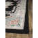 Tapis noir Aubusson